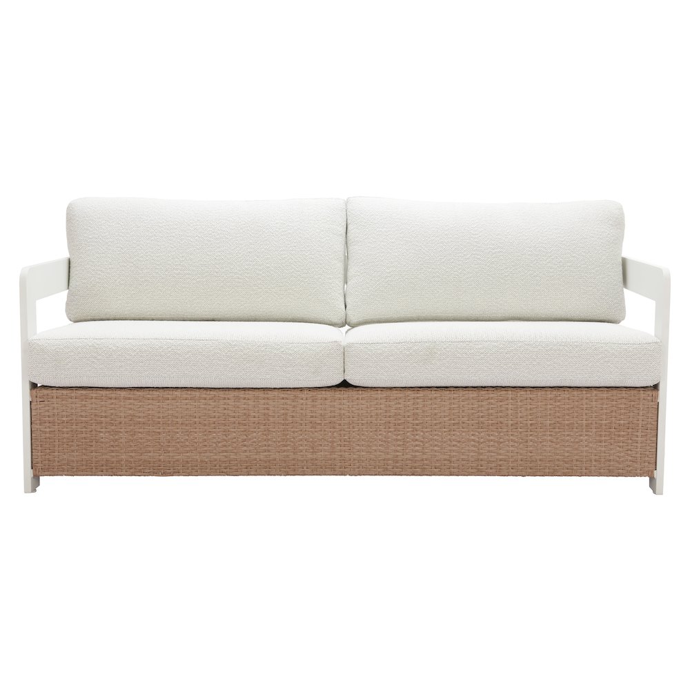 Gelo Sofa White & Brown. Picture 3