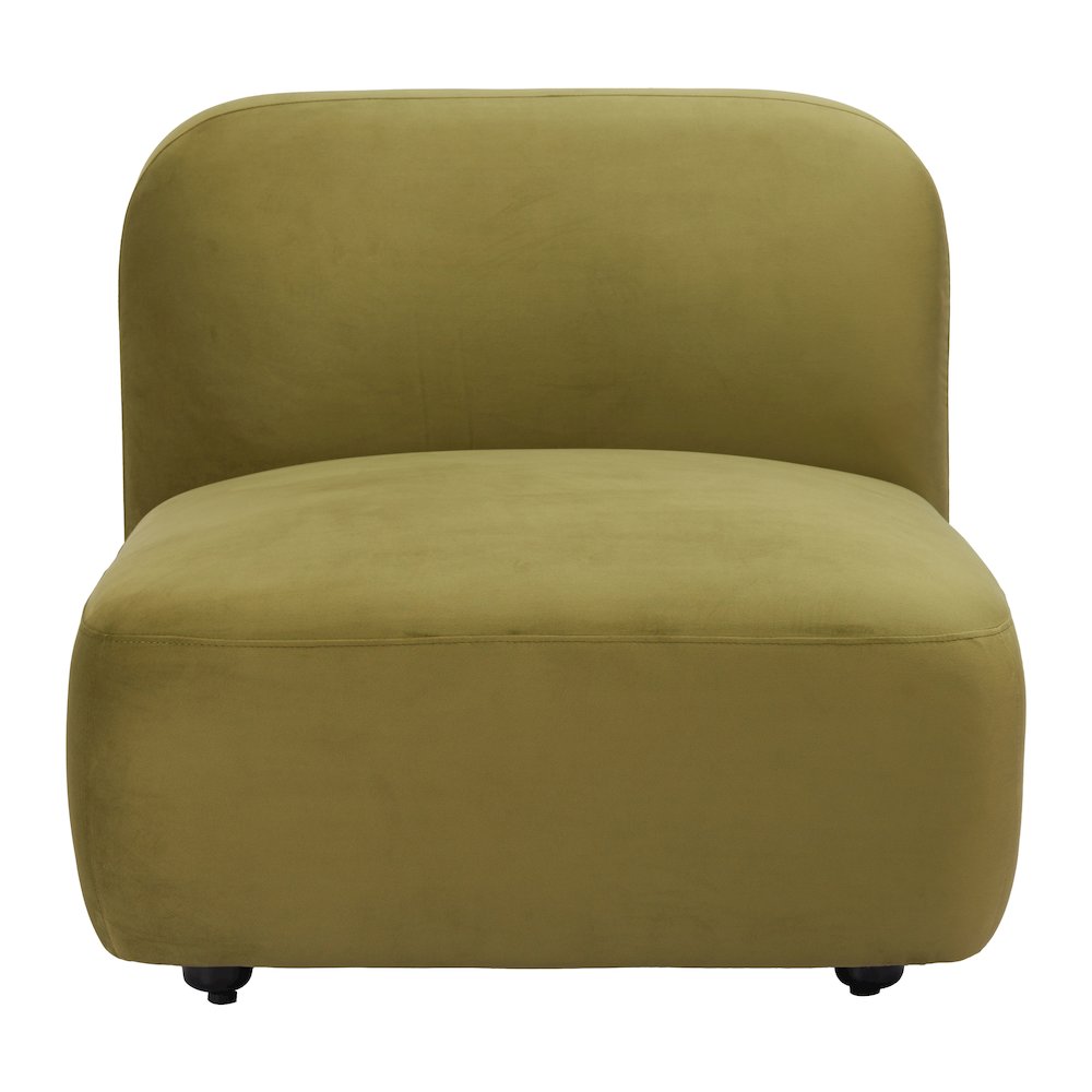 Biak Middle Chair Green. Picture 3