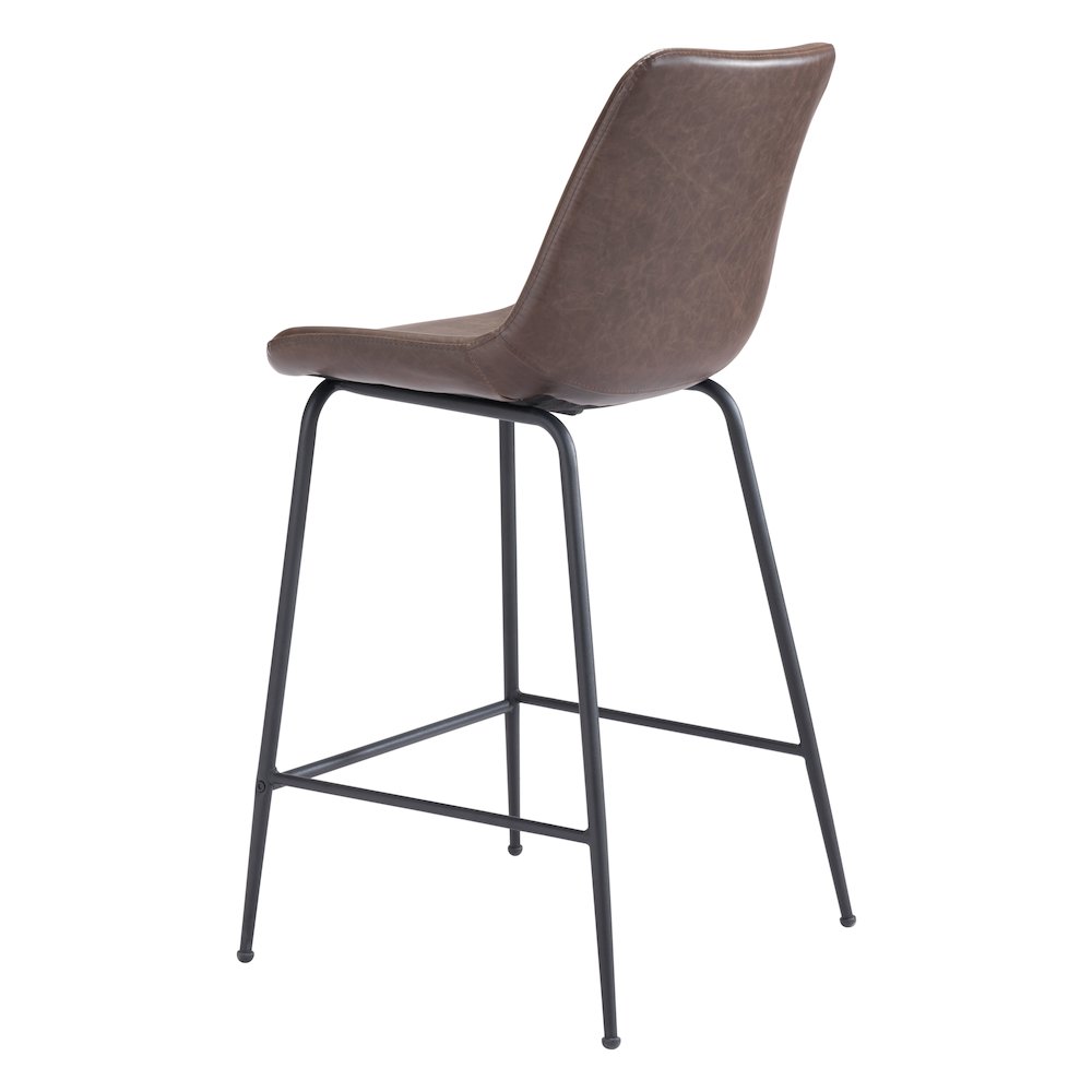 Byron Counter Stool Brown. Picture 5