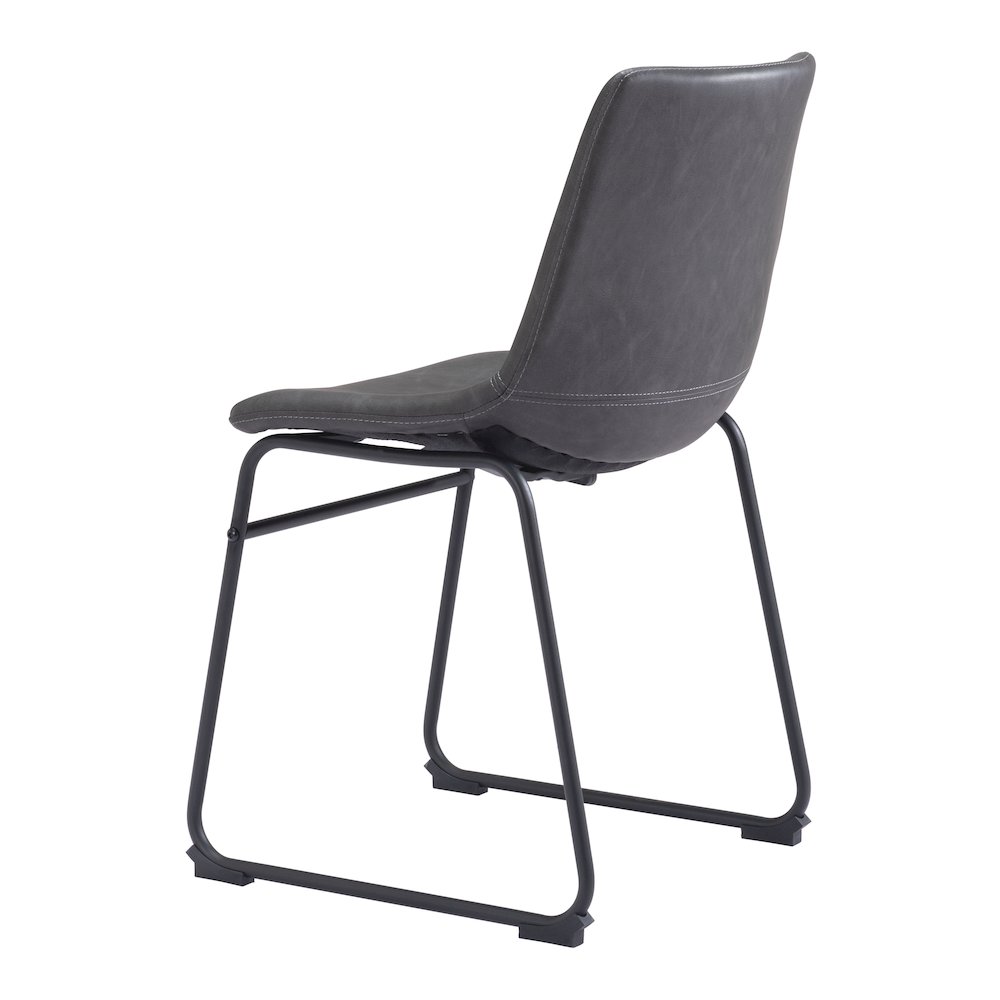 Smart Dining Chair (Set of 2) Charcoal. Picture 5