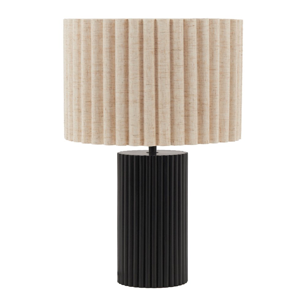Aurora Table Lamp Beige & Black. Picture 3