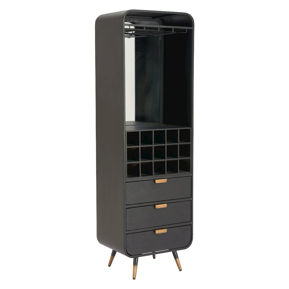 Magara Bar Cabinet Black. Picture 8