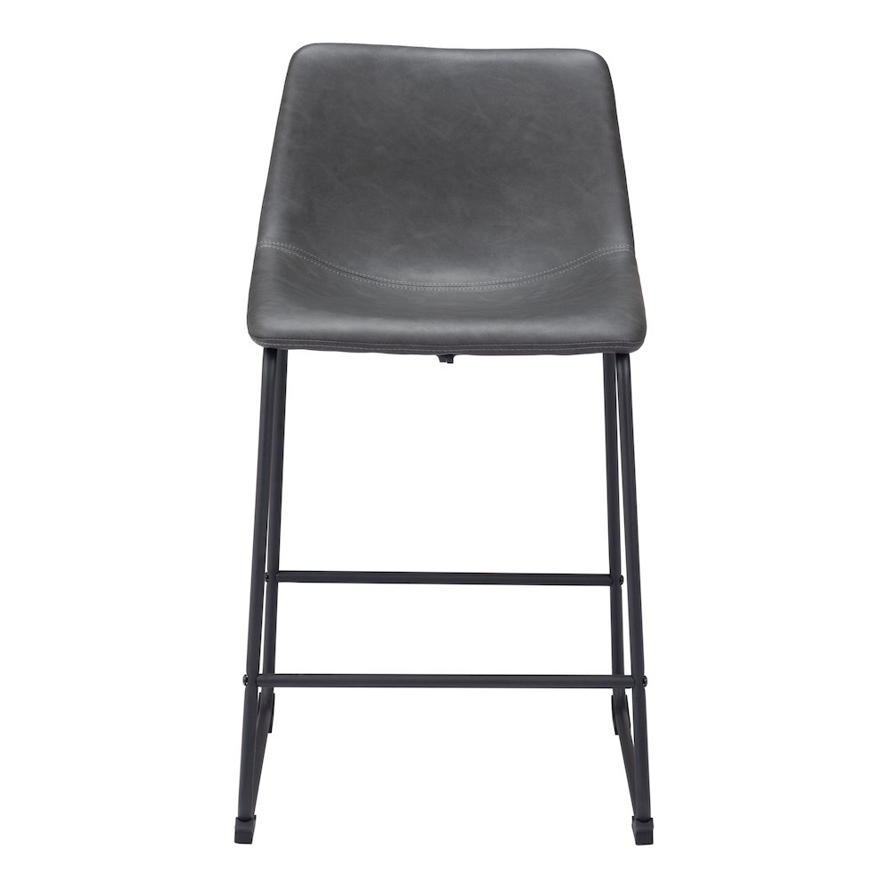 Smart Counter Stool (Set of 2) Charcoal. Picture 3