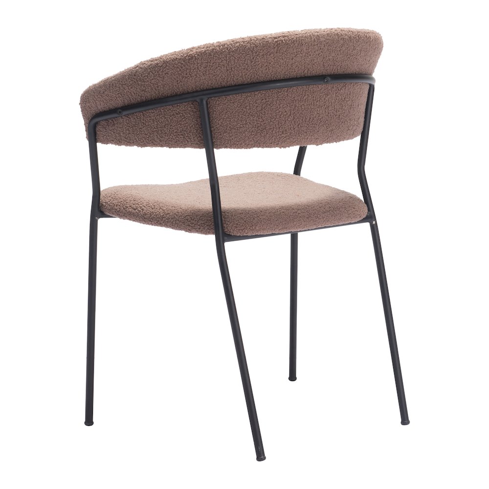 Josephine Dining Chair (Set of 2) Brown. Picture 5