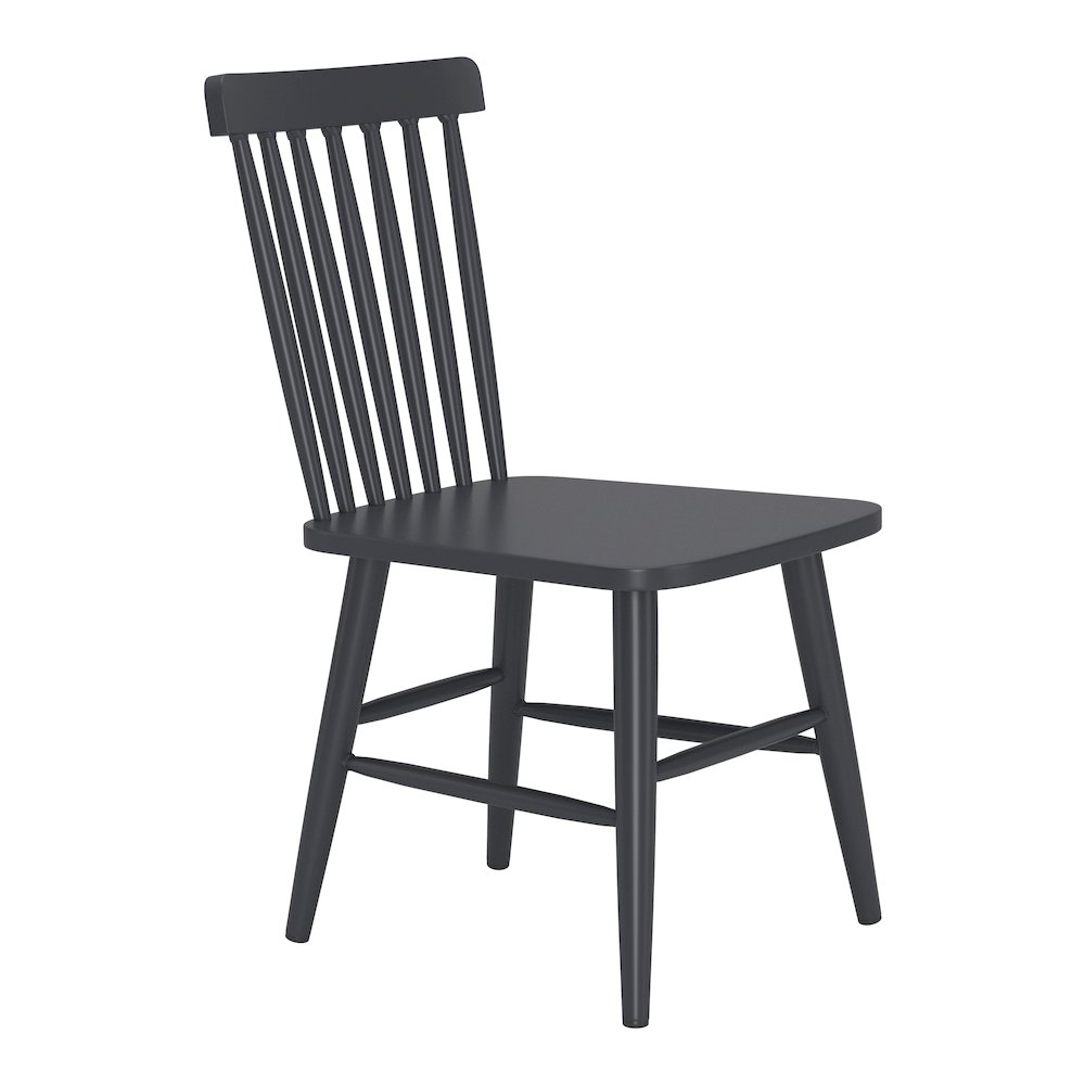 Zeilen Dining Chair (Set of 2) Black. Picture 1