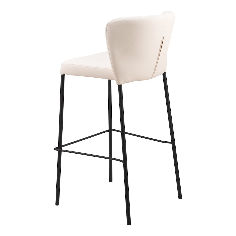 Linz Barstool (Set of 2) Cream. Picture 5