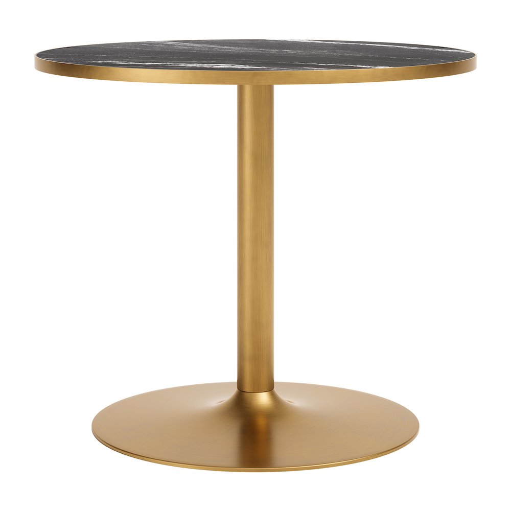 Batu Dining Table Black & Gold. Picture 5