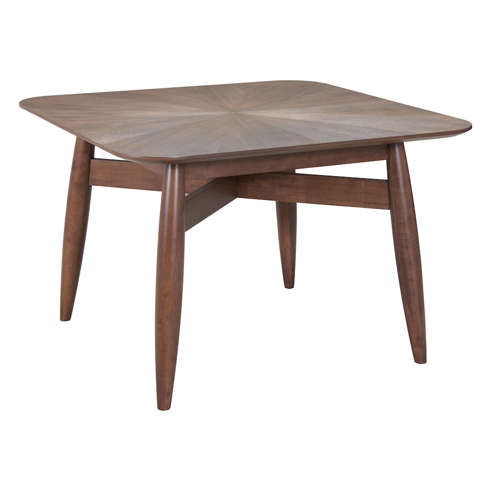 Silea Square Dining Table Espresso. Picture 1