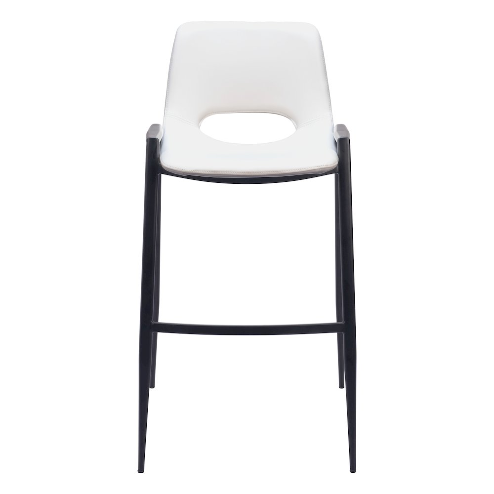 Desi Barstool (Set of 2) White. Picture 3
