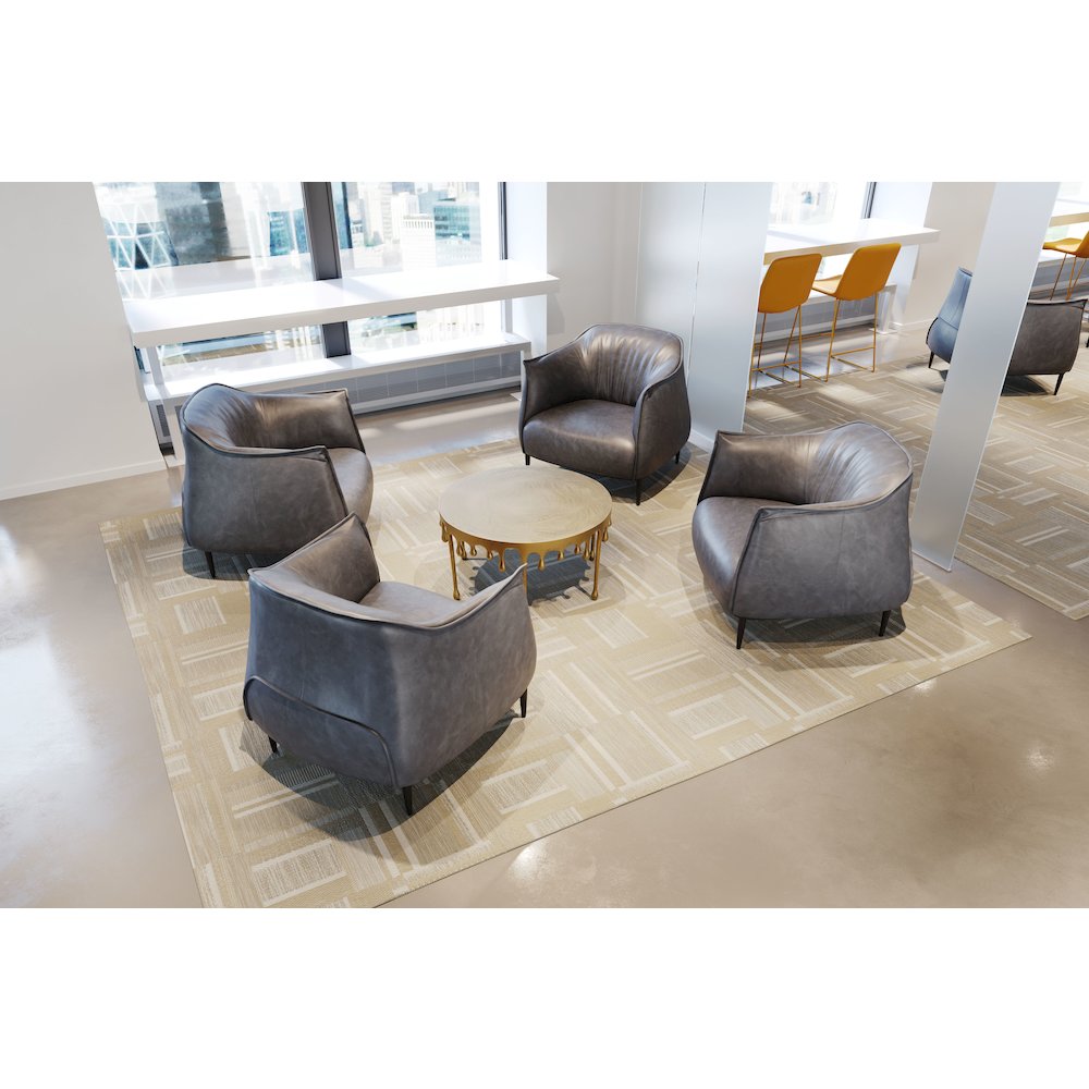 Julian Accent Chair Gray. Picture 11
