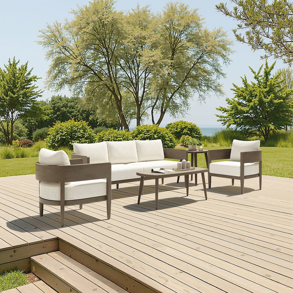 Foret Sofa Beige. Picture 11
