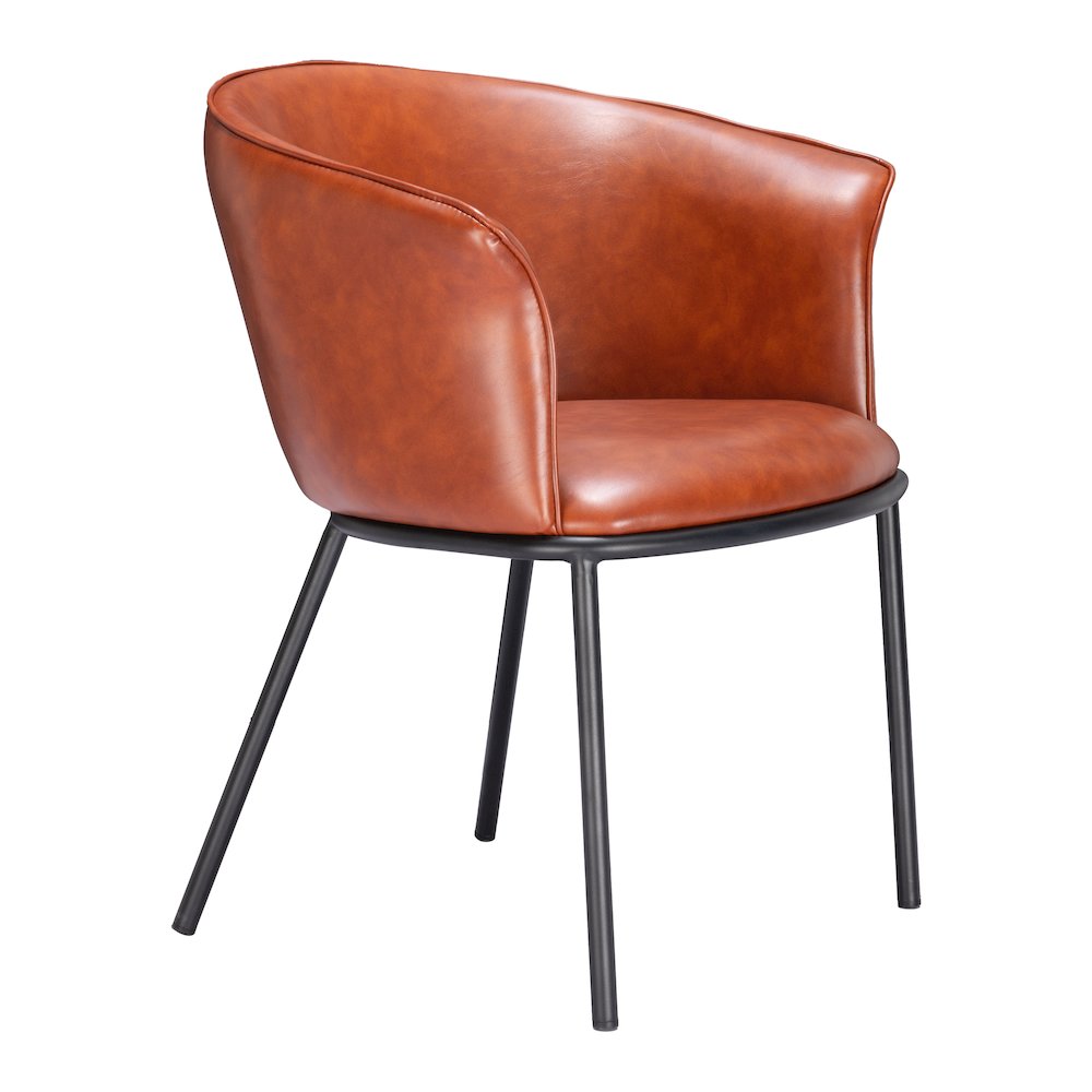 Garston Dining Chair Brown. Picture 8