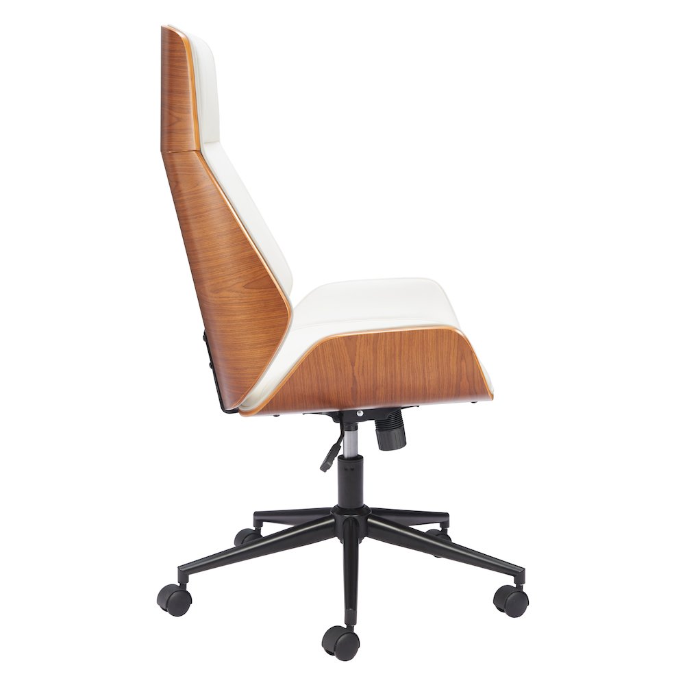 Flex High Back Office Chair White. Picture 2