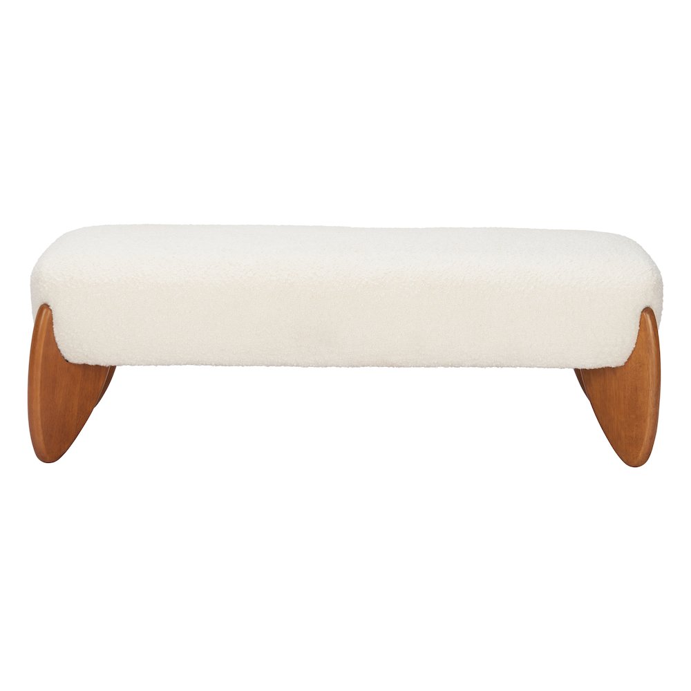 Charm Bench Ivory. Picture 3
