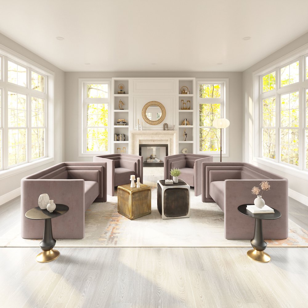 Brics Side Table Set (2-Piece) Multicolor. Picture 9