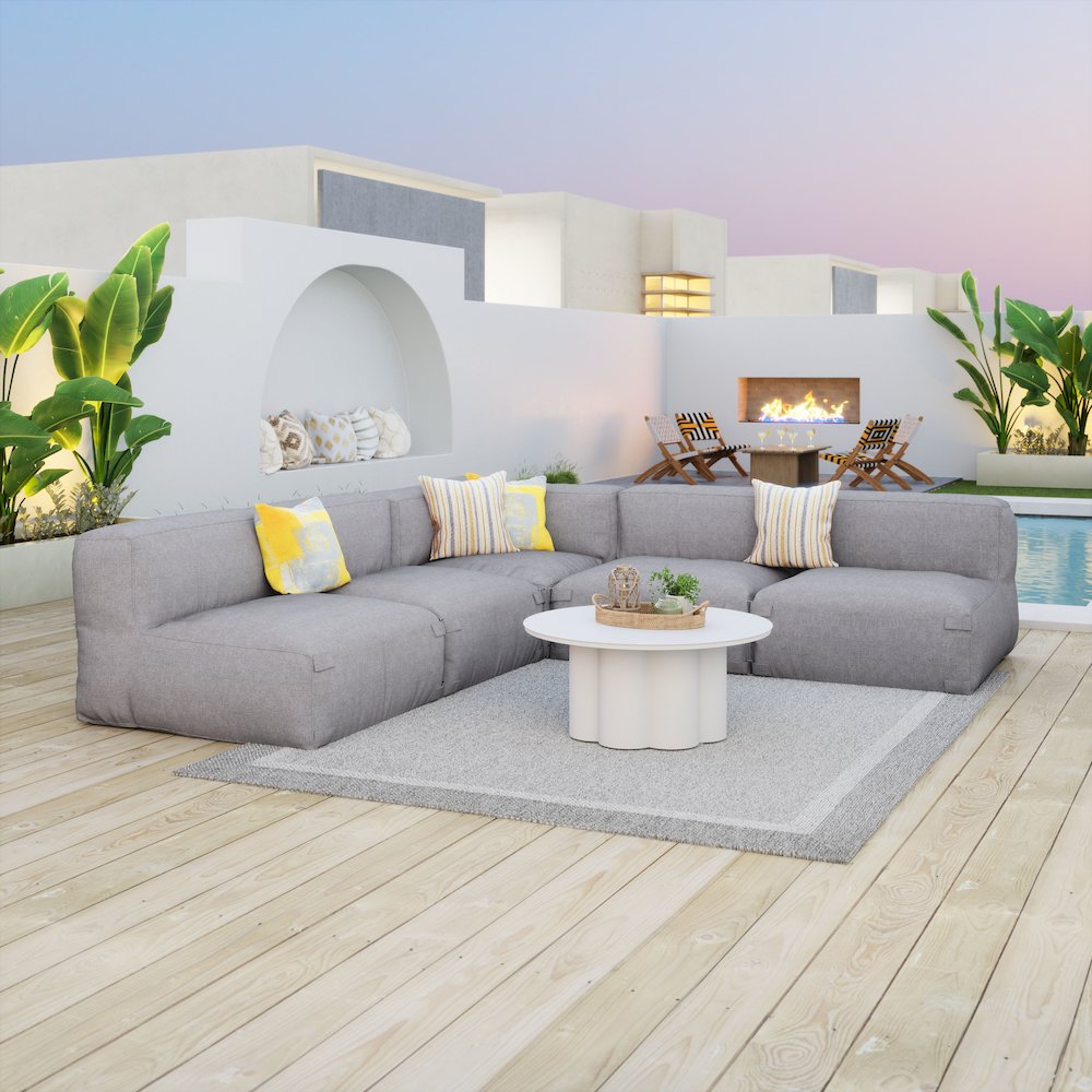 Palmier Coffee Table White. Picture 10