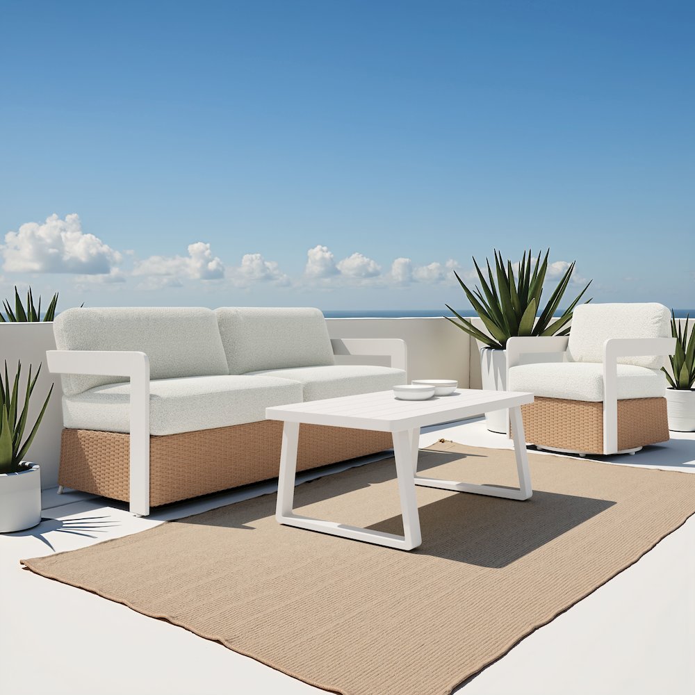 Welt Coffee Table White. Picture 11