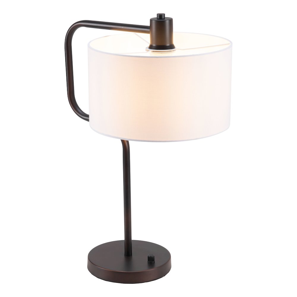 Middlemist Table Lamp White. Picture 8