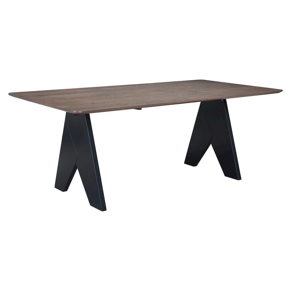 Lisse Rectangular Dining Table Espresso. Picture 4