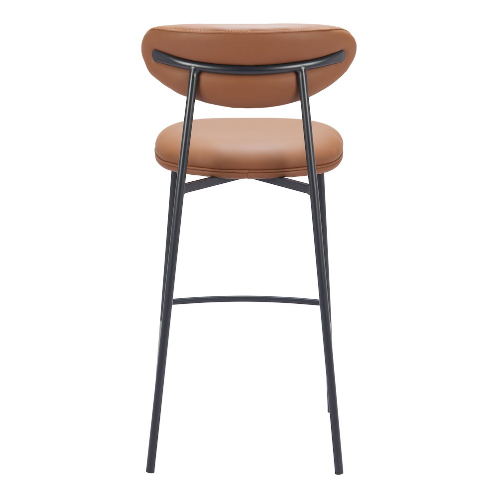 Rorun Barstool (Set of 2) Brown. Picture 4