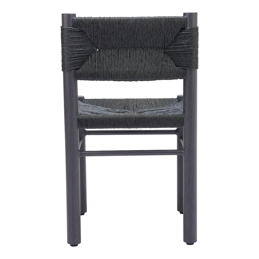 Iska Dining Chair (Set of 2) Black. Picture 4