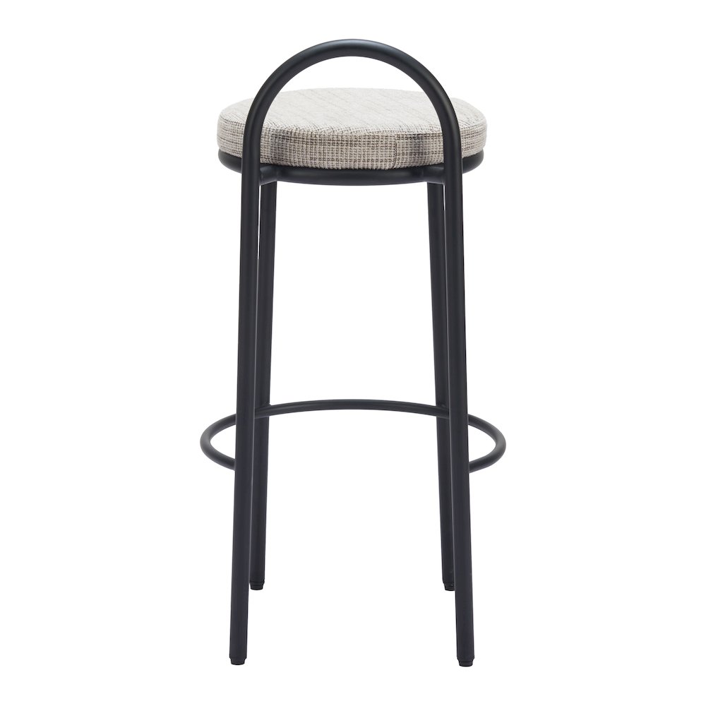 Sisal Barstool (Set of 2) Beige Tweed. Picture 4