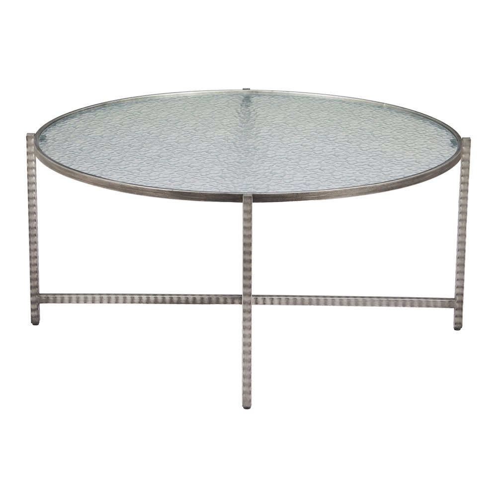 Vetro Coffee Table Silver. Picture 2