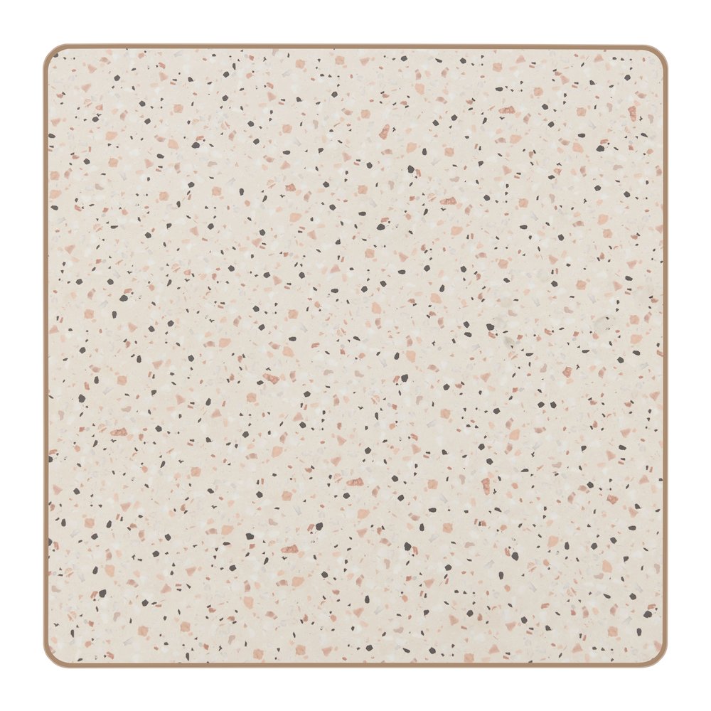 Spot Bistro Table Beige & Gold. Picture 5