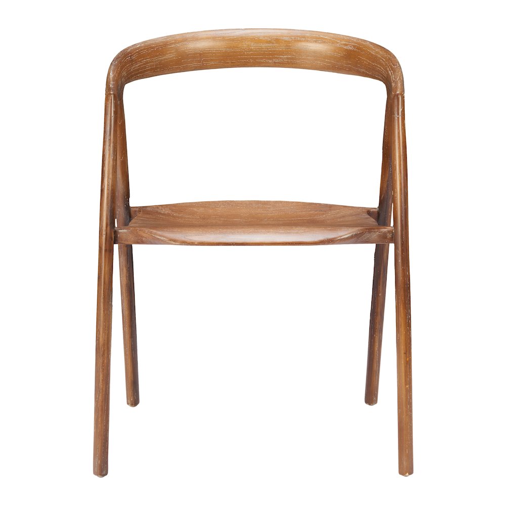Ziran Dining Chair (Set of 2) Walnut. Picture 3