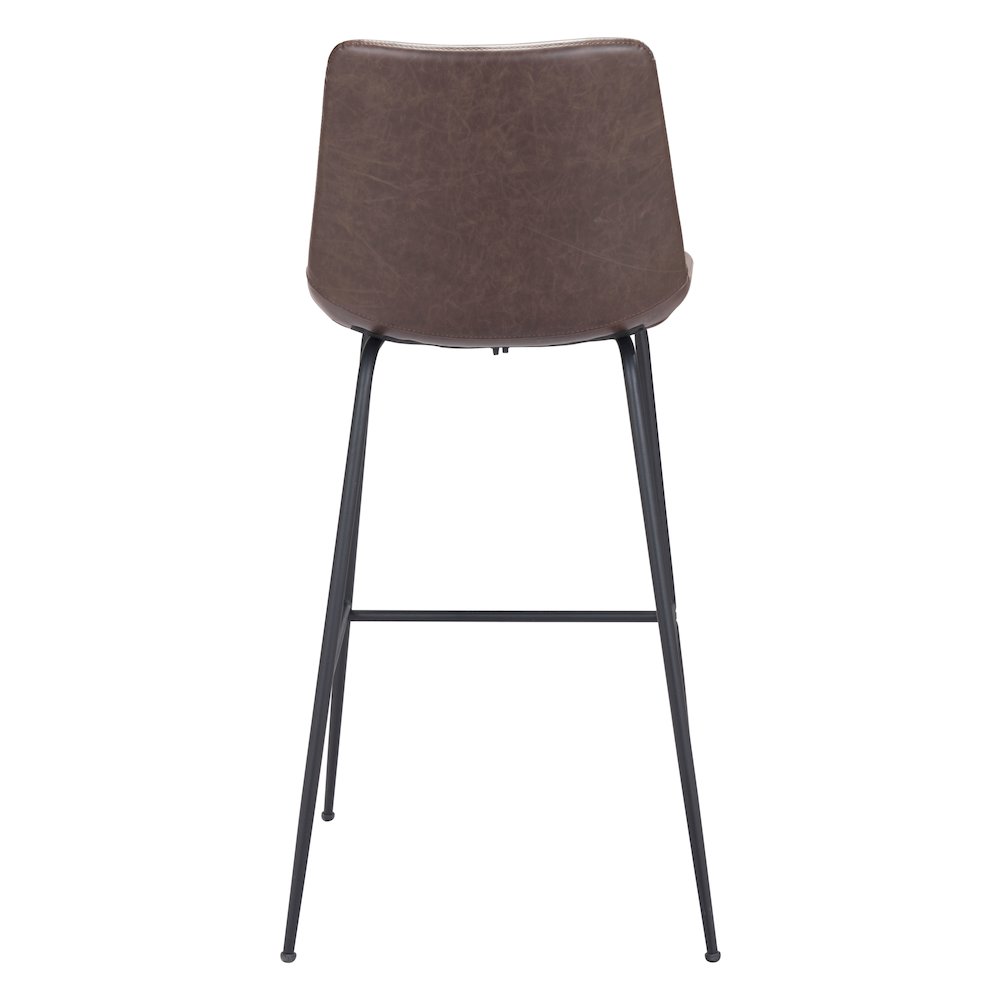 Byron Barstool Brown. Picture 4