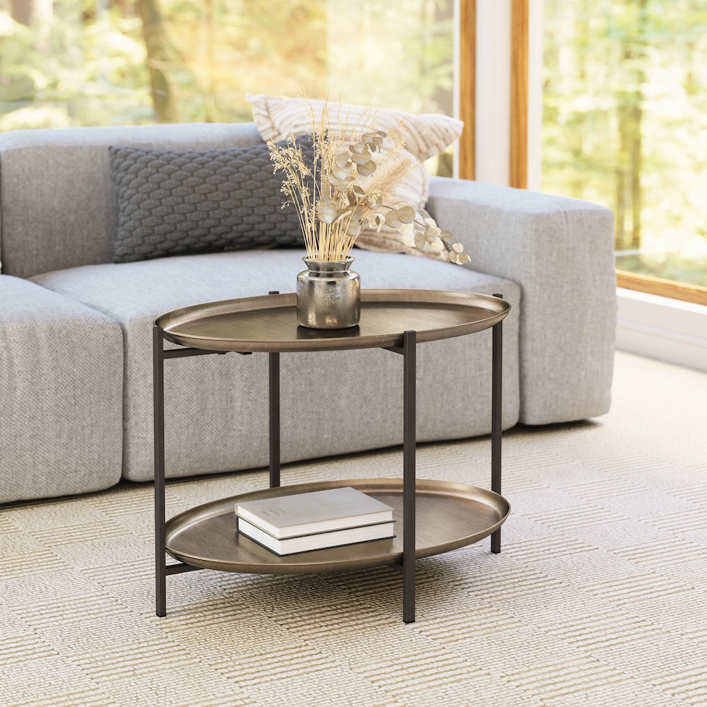 Bronson Coffee Table Bronze. Picture 7