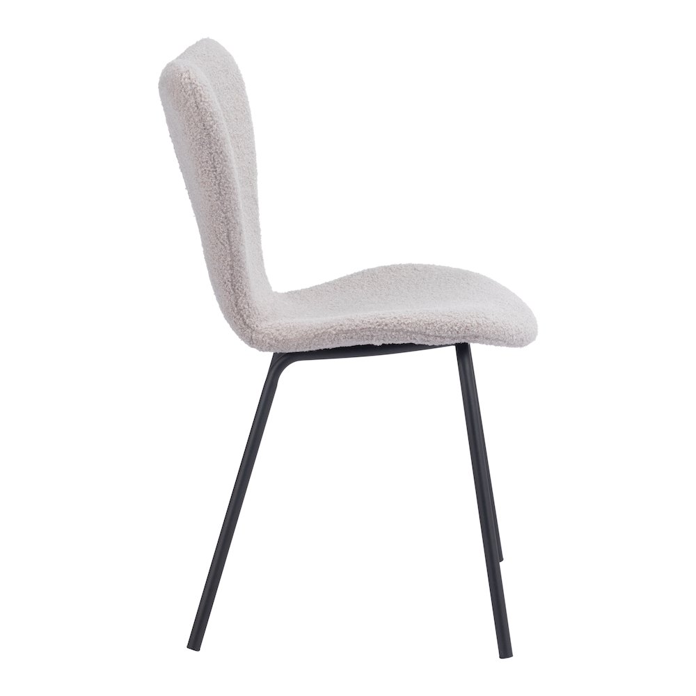 Thibideaux Dining Chair (Set of 2) Light Gray. Picture 2