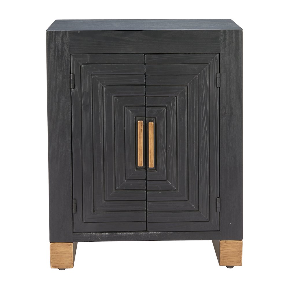 Trazo Side Table Black. Picture 4