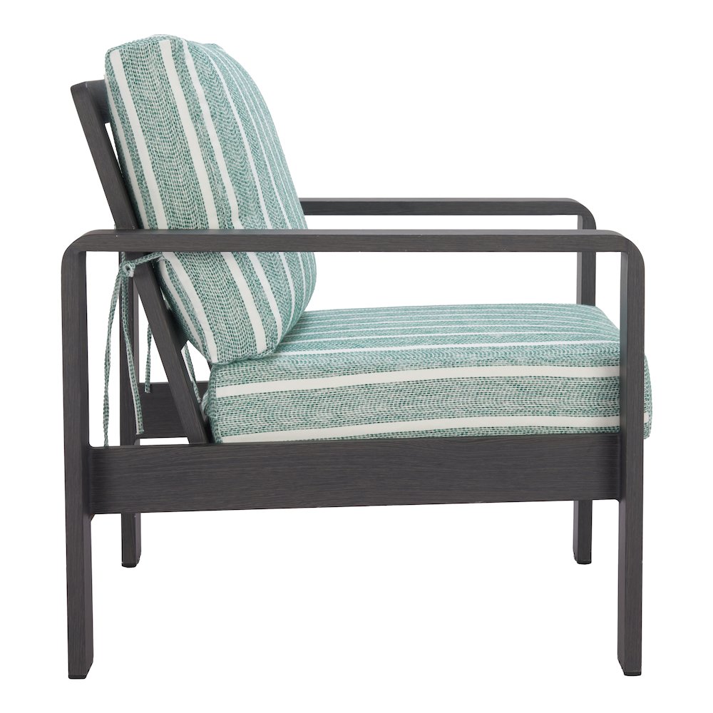 Rolig Armchair Green. Picture 2