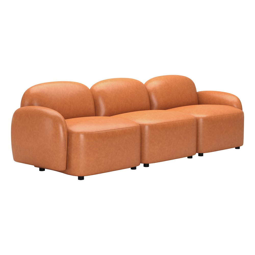 Cleo Modular Sofa Brown. Picture 9