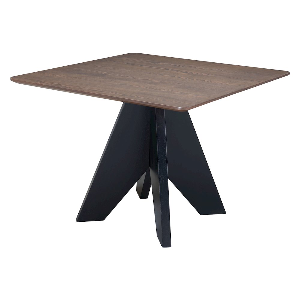 Lisse Square Dining Table Espresso. Picture 5