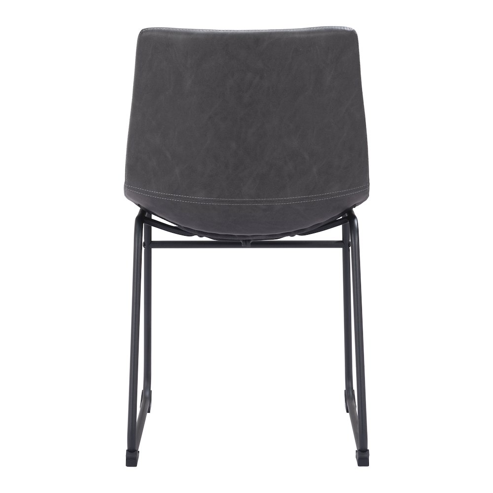 Smart Dining Chair (Set of 2) Charcoal. Picture 4