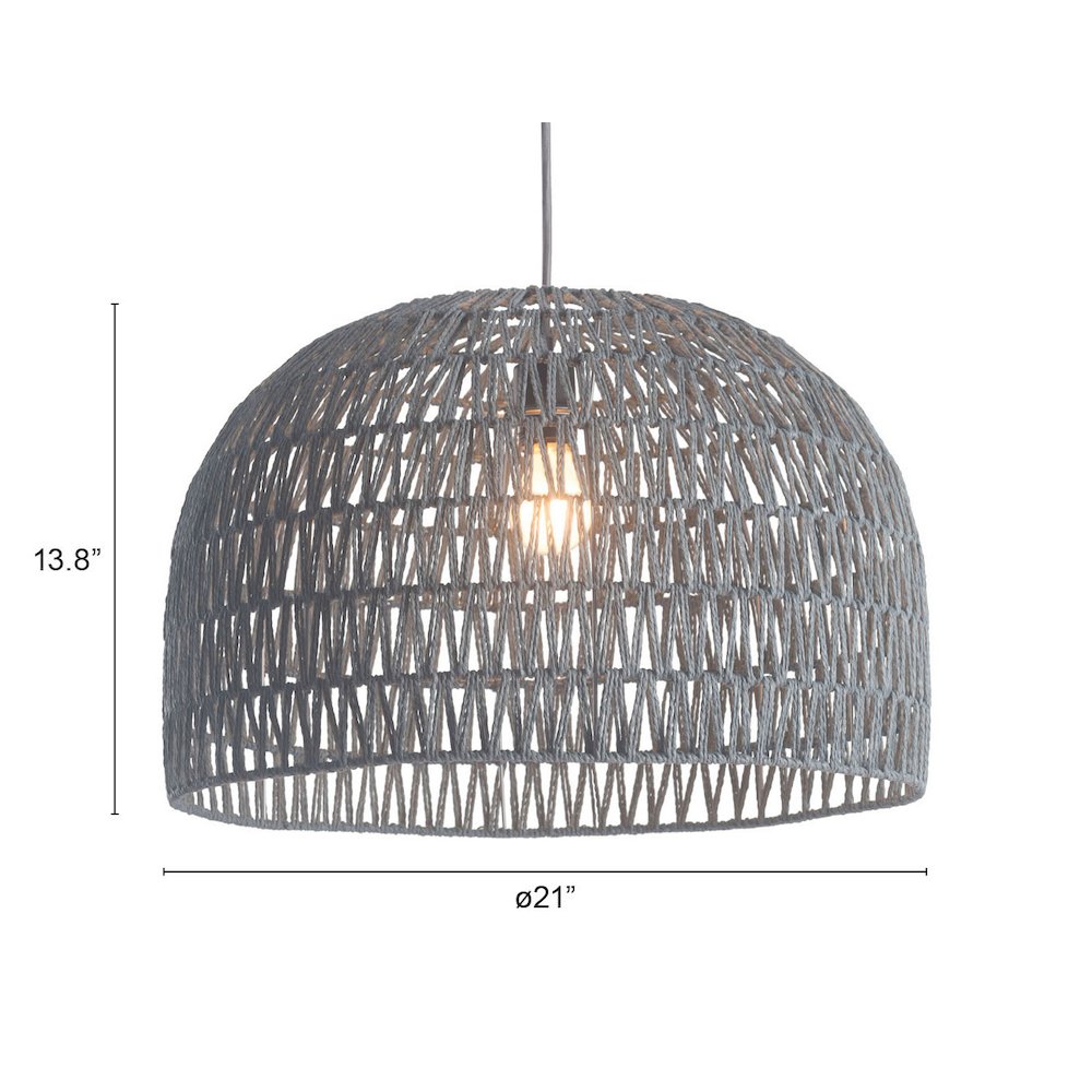Paradise Ceiling Lamp Gray. Picture 7