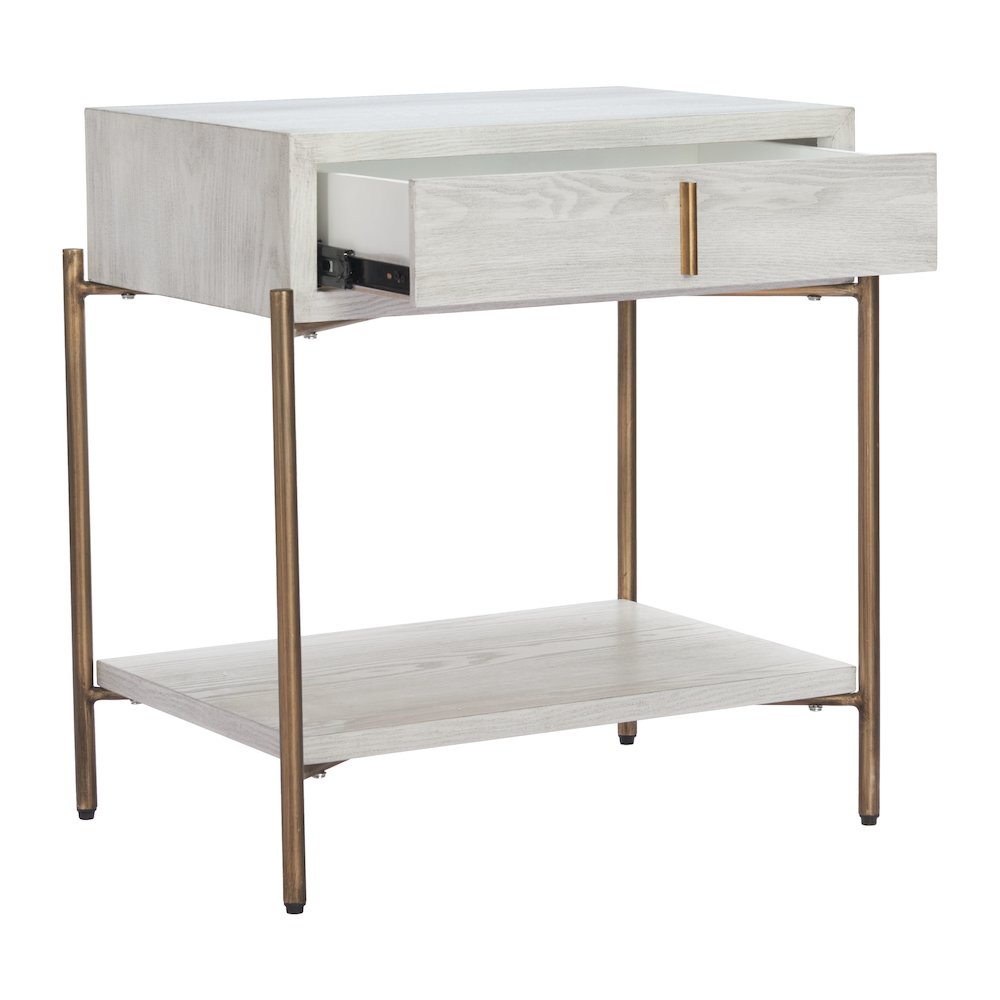 Yoru Side Table Oak White. Picture 8