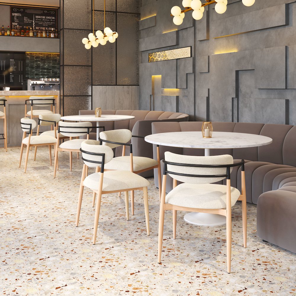 Phoenix Dining Table White. Picture 11