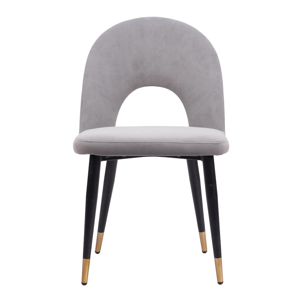Menlo Dining Chair (Set of 2) Gray. Picture 3