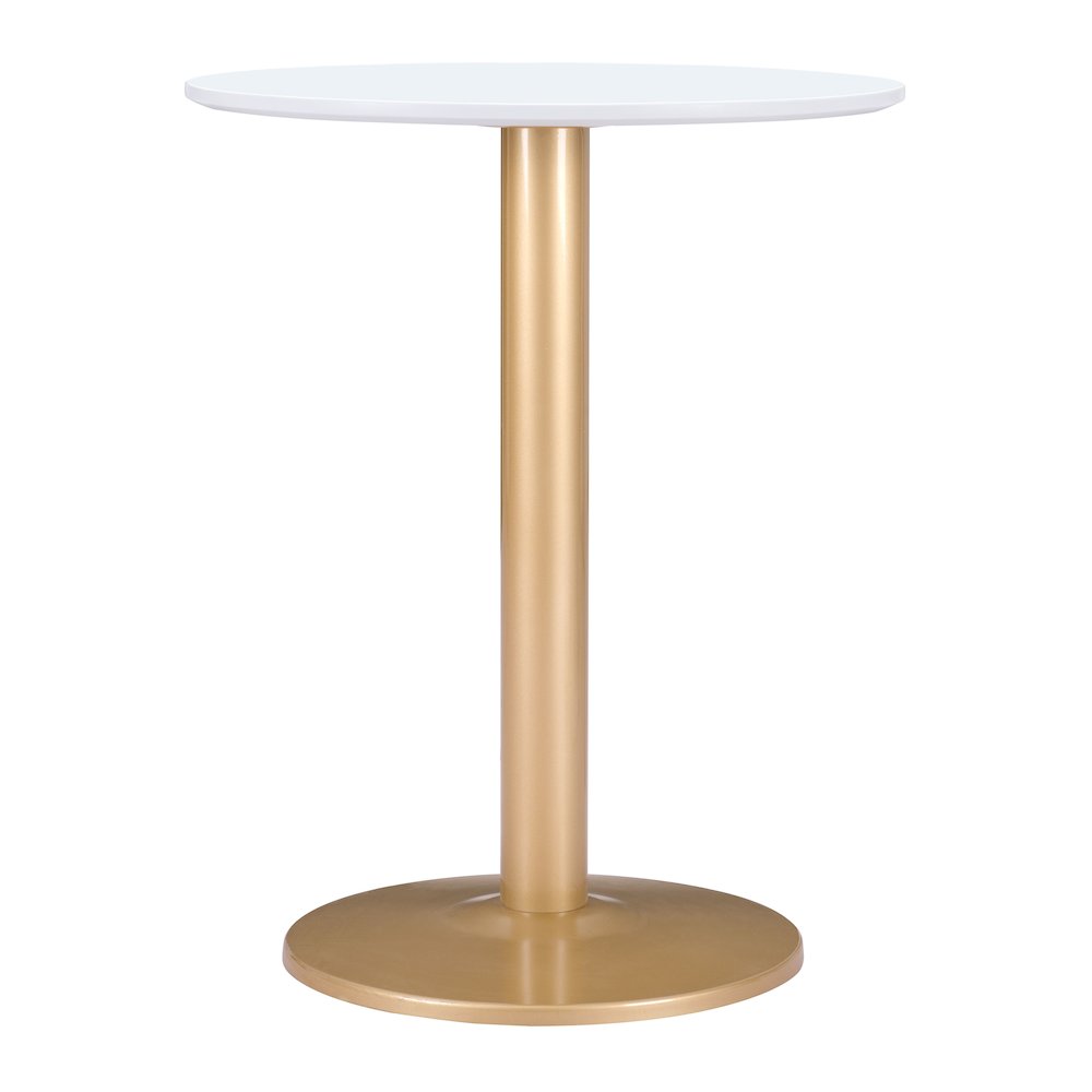 Alto Bistro Table, White & Gold, Belen Kox. Picture 2
