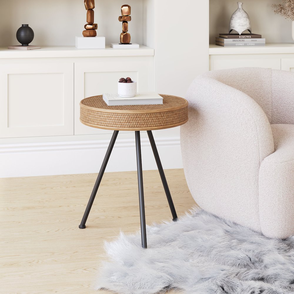 Stuart Side Table Natural. Picture 7