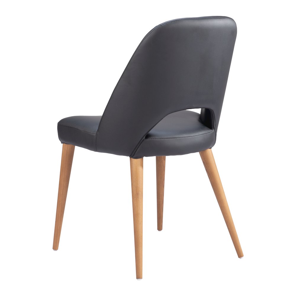 Leith Dining Chair (Set of 2) Black. Picture 5