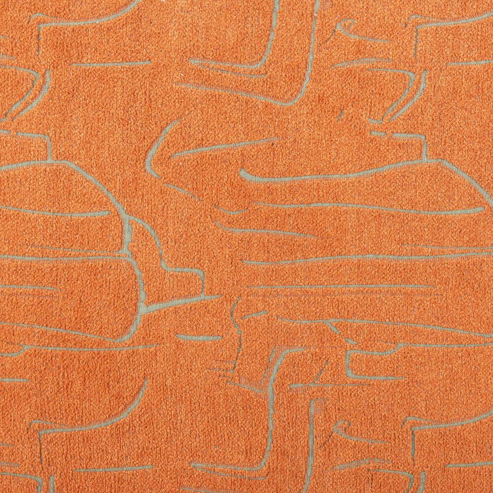 Nendo Bench Abstract Orange. Picture 5