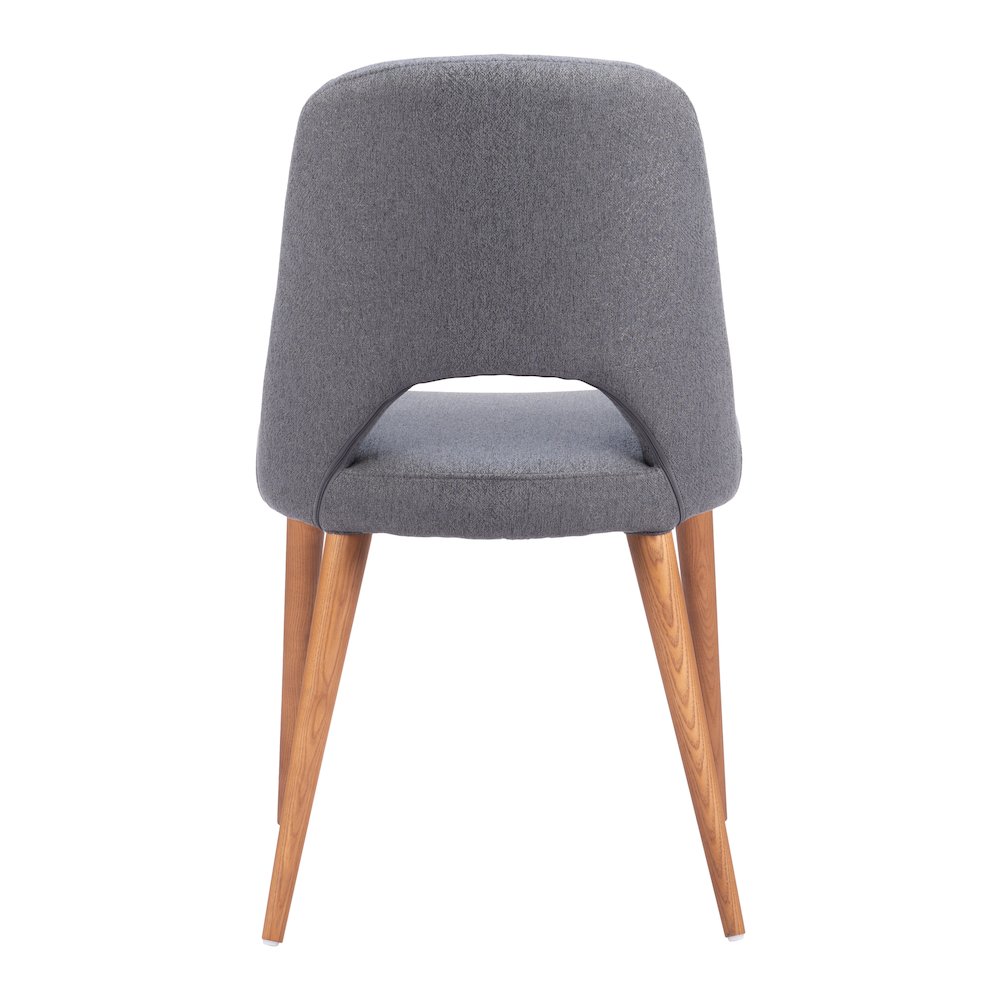 Leith Dining Chair (Set of 2) Gray. Picture 4
