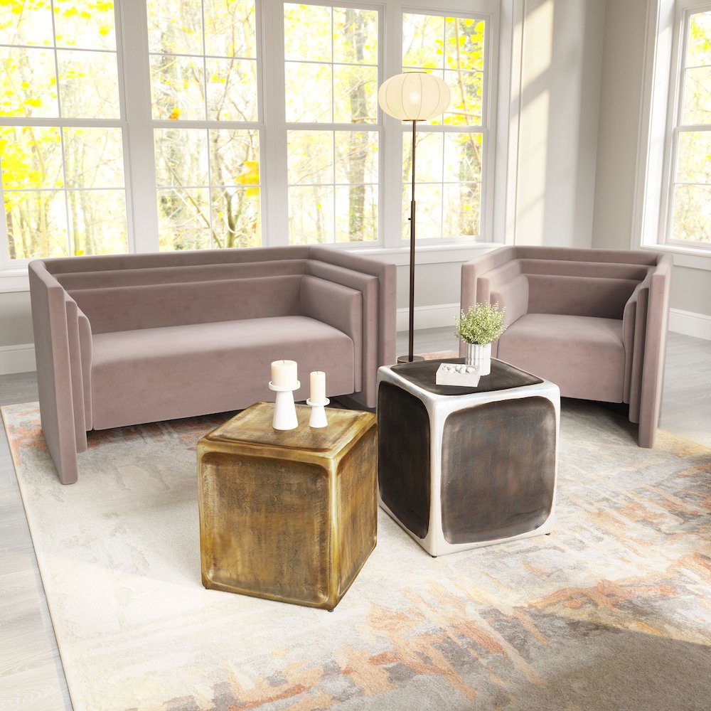 Brics Side Table Set (2-Piece) Multicolor. Picture 8