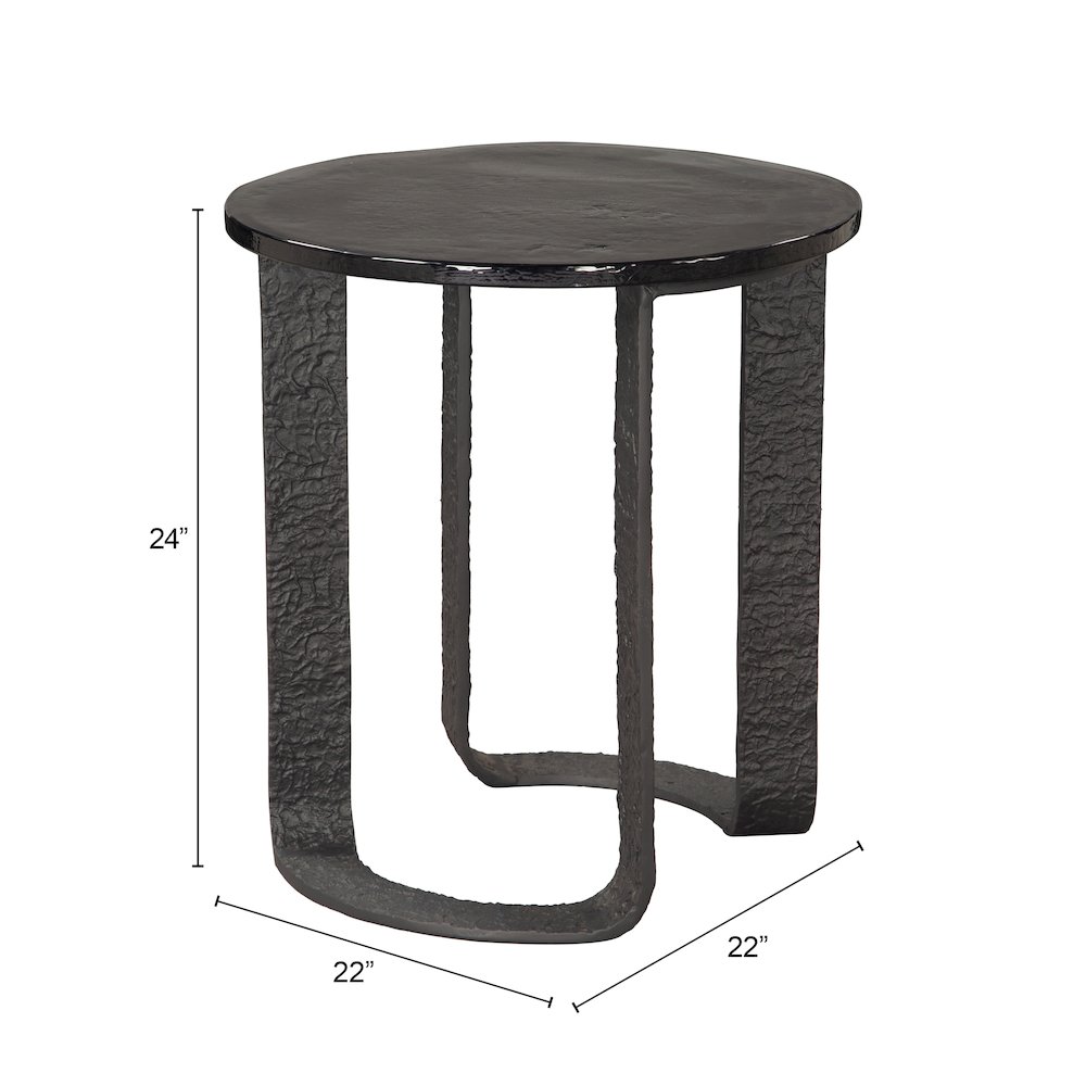 Divin Side Table Black. Picture 10