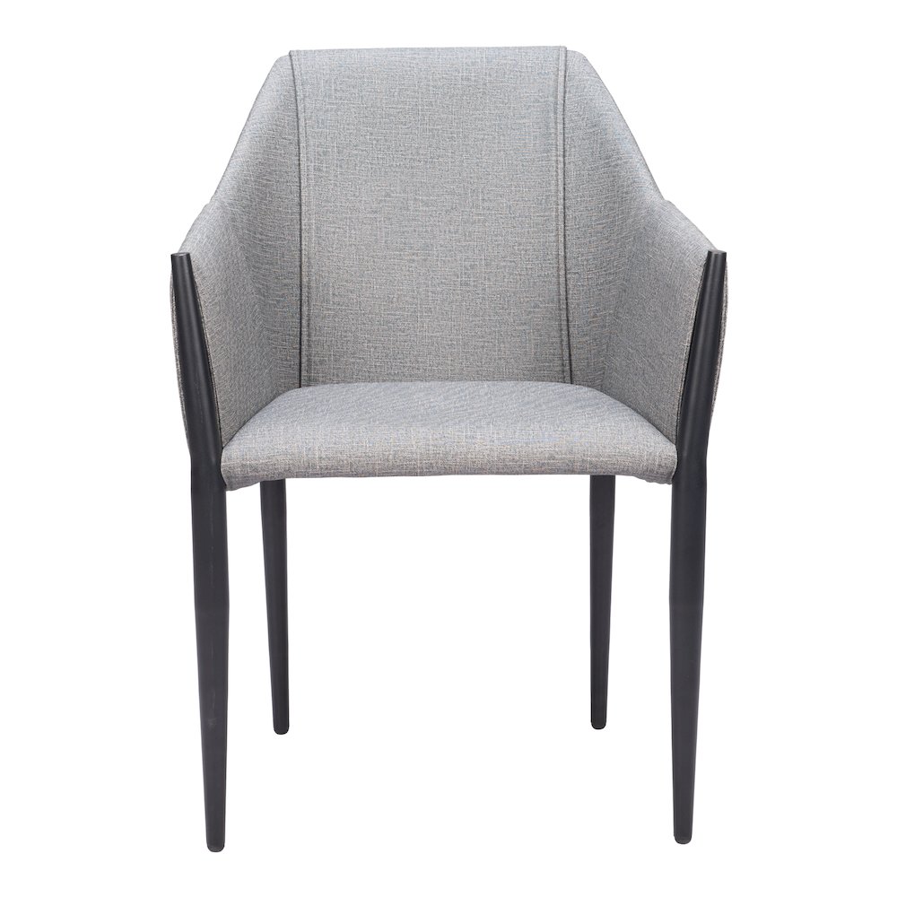 Andover Dining Chair (Set of 2) Slate Gray. Picture 3