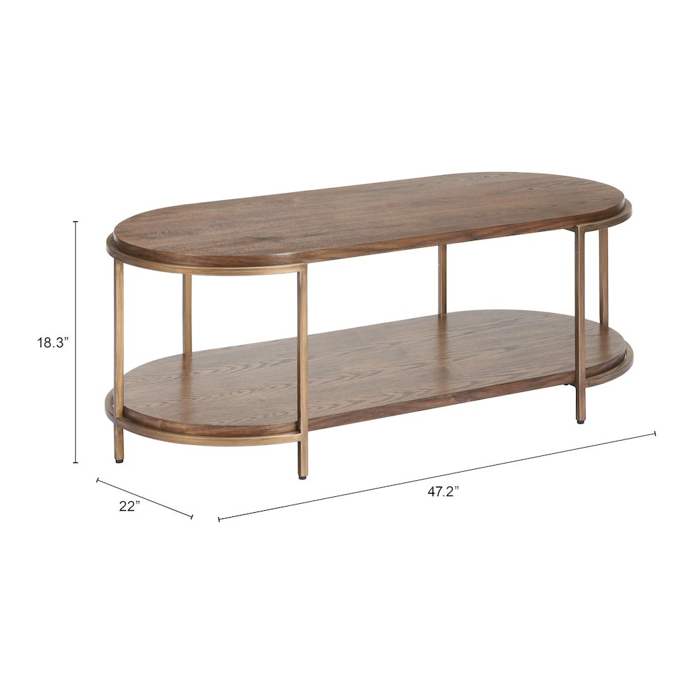 Niju Coffee Table Brown. Picture 10